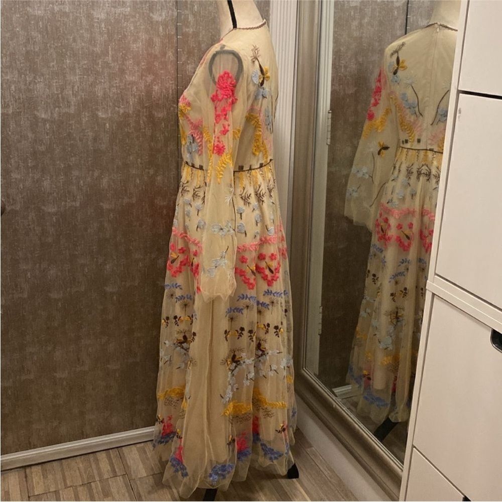 Floral Embroidered Maxi Dress - Picture 11 of 15